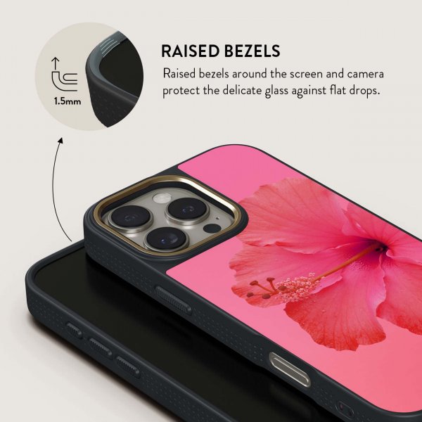 Burga iPhone 15 Skal Elite Dark MagSafe Island Girl