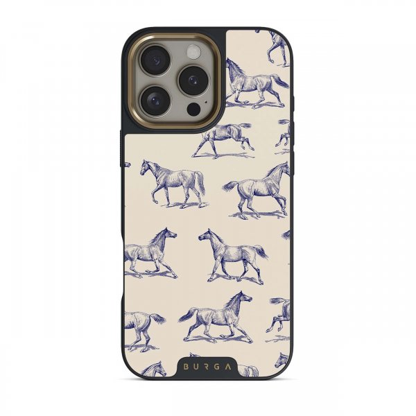 Burga iPhone 16 Plus Skal Elite Dark MagSafe Derby Race