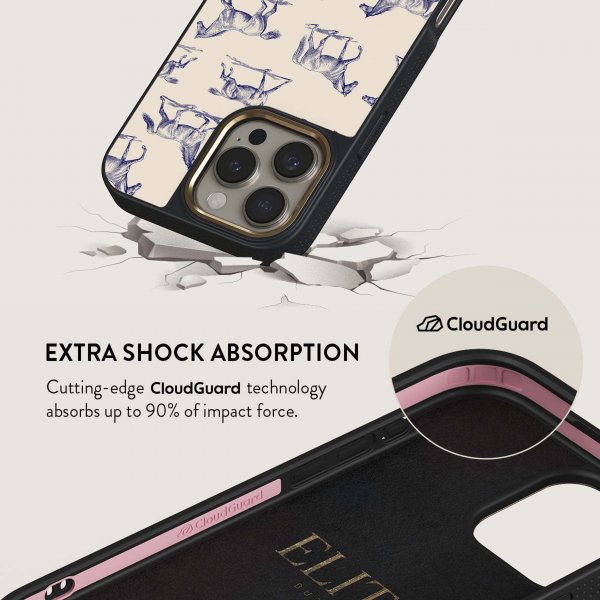 Burga iPhone 16 Plus Skal Elite Dark MagSafe Derby Race
