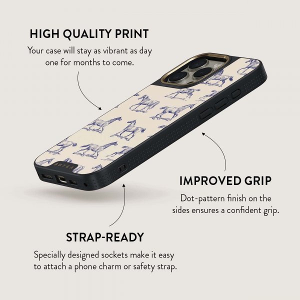 Burga iPhone 15 Pro Skal Elite Dark MagSafe Derby Race