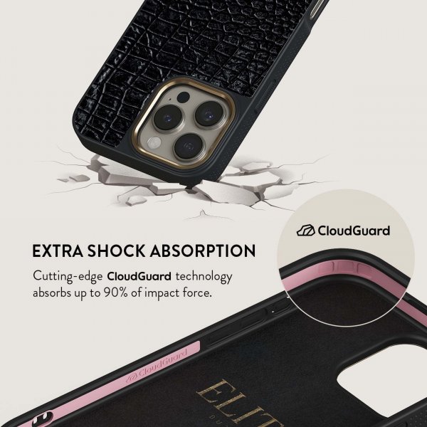 Burga iPhone 15 Skal Elite Dark MagSafe Reaper's Touch