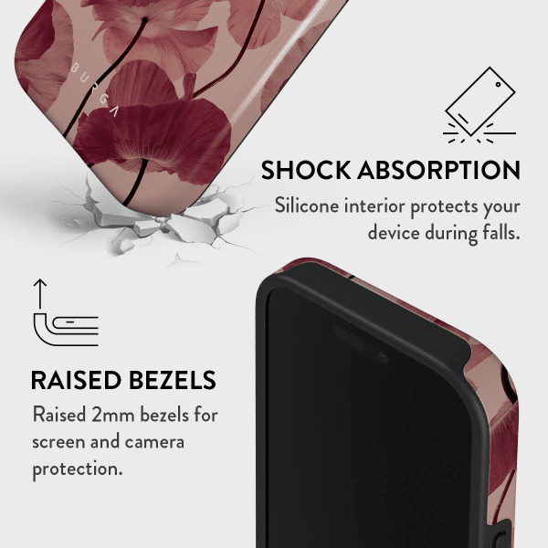 Burga iPhone 15 Skal Tough Tender Kiss