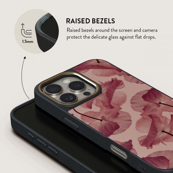 Burga iPhone 15 Skal Elite Dark MagSafe Tender Kiss