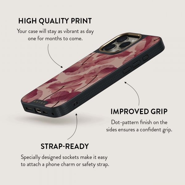 Burga iPhone 16 Pro Max Skal Elite Dark MagSafe Tender Kiss