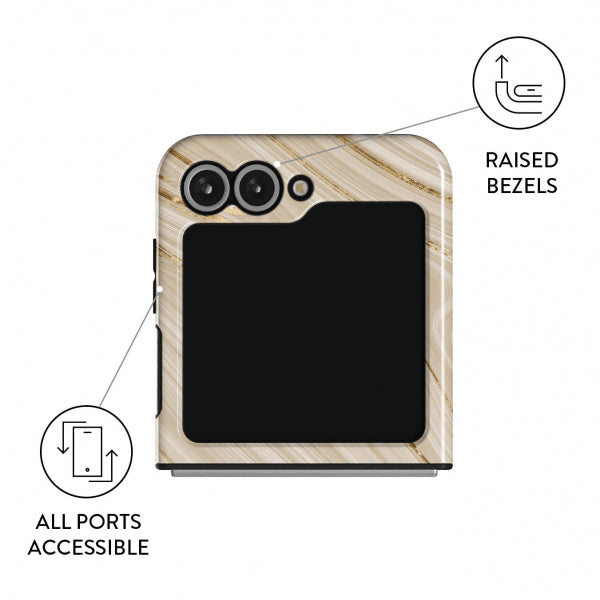 Burga Samsung Galaxy Z Flip 6 Skal Tough Full Glam
