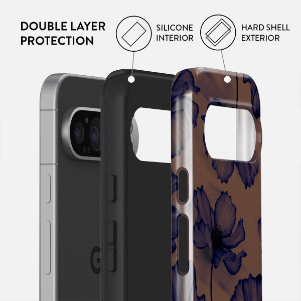 Burga Google Pixel 9/Pixel 9 Pro Skal Tough Velvet Night