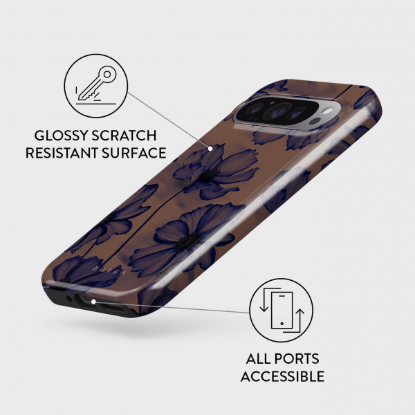 Burga Google Pixel 9/Pixel 9 Pro Skal Tough Velvet Night