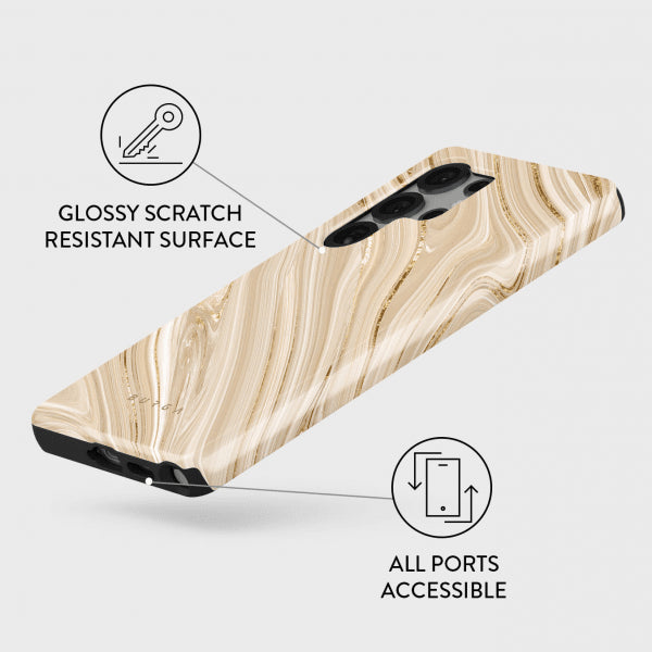 Burga Samsung Galaxy S25 Skal Tough Full Glam
