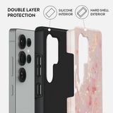 Burga Samsung Galaxy S25 Plus Skal Tough Golden Coral