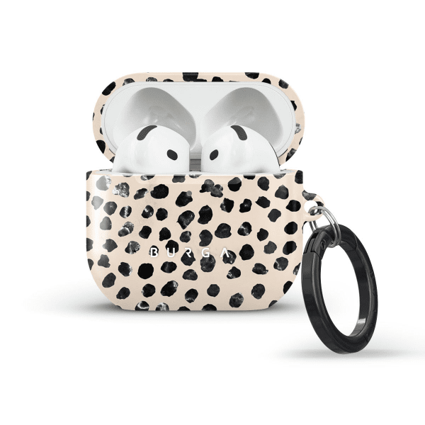 Burga AirPods 4 Skal Design Almond Latte
