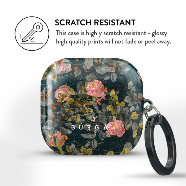 Burga AirPods 4 Skal Design Bloomy Garden