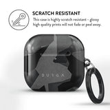 Burga AirPods 4 Skal Design Night Black Camo