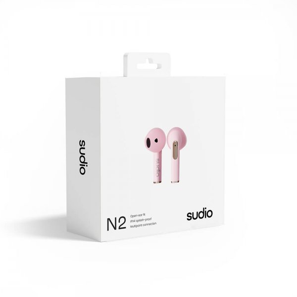 Sudio Hörlurar In-Ear N2 True Wireless Rosa