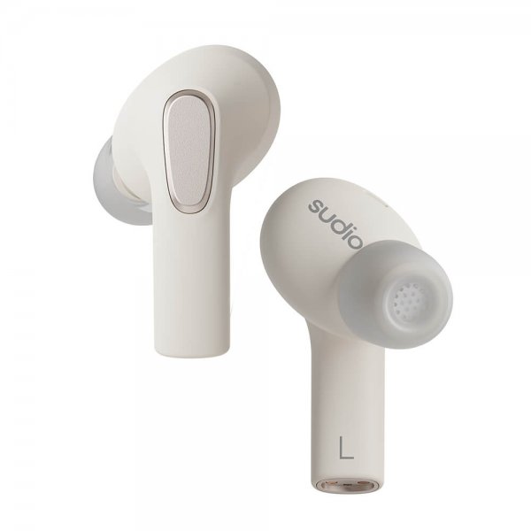 Sudio Hörlurar E3 True Wireless ANC Vit