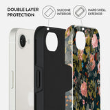 Burga iPhone 16e/iPhone 17e Skal Tough Bloomy Garden