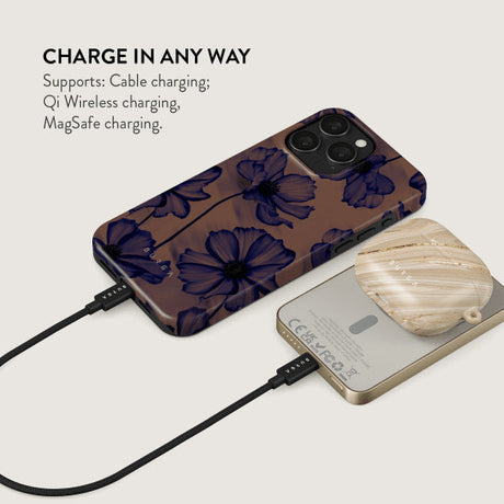 Burga Powerbank MagSafe 5000 mAh Velvet Night Guld