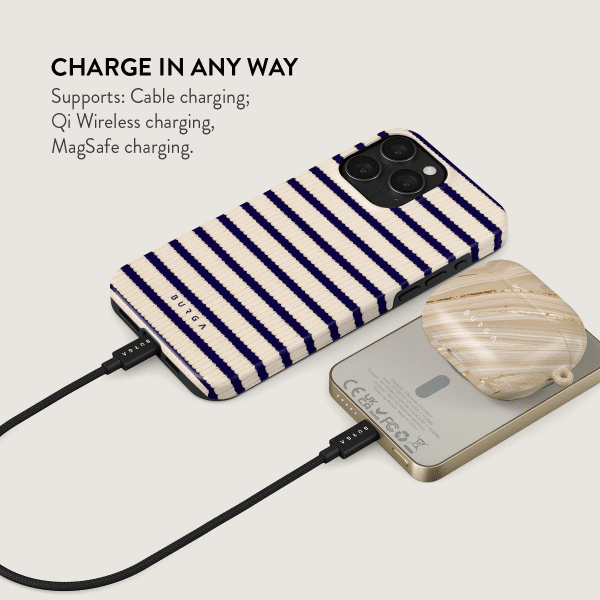 Burga Powerbank MagSafe 5000 mAh Old Money Guld