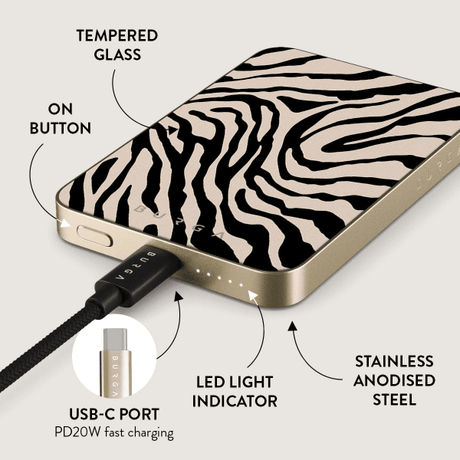 Burga Powerbank MagSafe 5000 mAh Imperial Guld