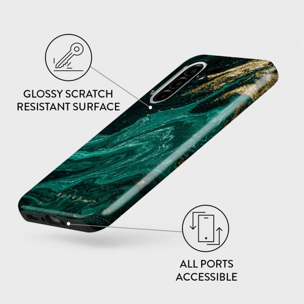 Burga Samsung Galaxy A56 Skal Tough Emerald Pool