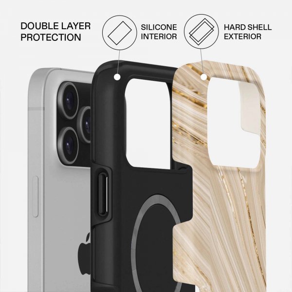 Burga iPhone 17 Pro Skal Tough MagSafe Full Glam