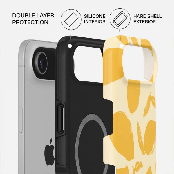 Burga iPhone Air Skal Tough MagSafe Lemon Tart