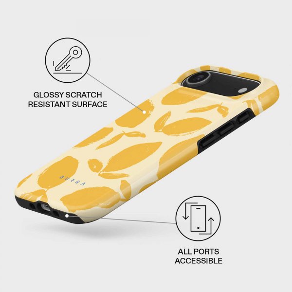 Burga iPhone Air Skal Tough MagSafe Lemon Tart