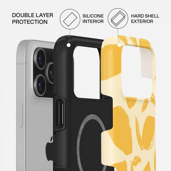 Burga iPhone 17 Pro Max Skal Tough MagSafe Lemon Tart