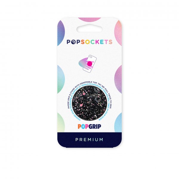 Popsockets PopGrip Sparkle Black
