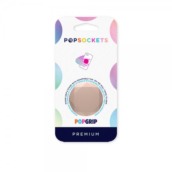 Popsockets PopGrip Metallic Diamond Rose Gold