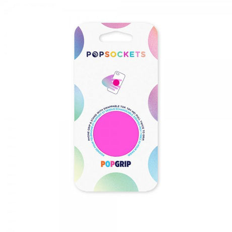 Popsockets PopGrip Neon Day Glo Pink