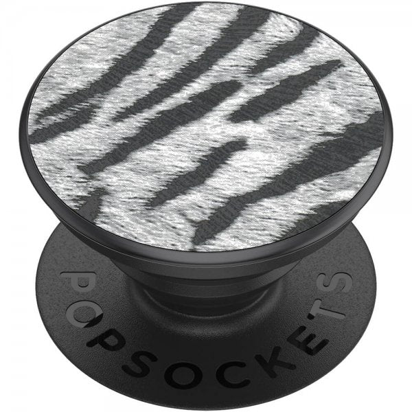 Popsockets PopGrip Vegan Leather Zebra