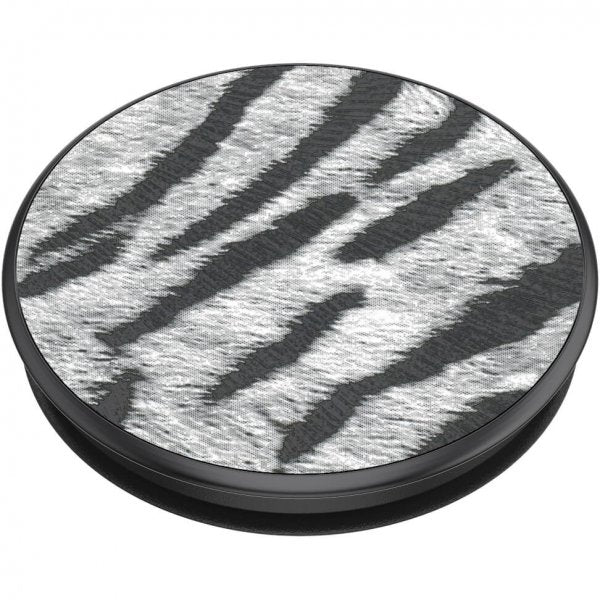 Popsockets PopGrip Vegan Leather Zebra
