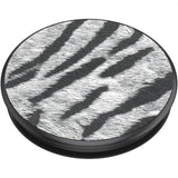 Popsockets PopGrip Vegan Leather Zebra