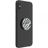 Popsockets PopGrip Vegan Leather Zebra