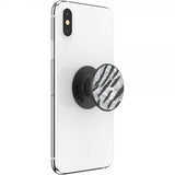 Popsockets PopGrip Vegan Leather Zebra