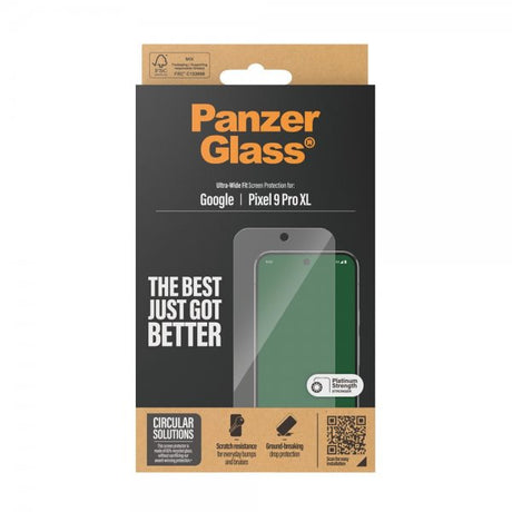 PanzerGlass Google Pixel 9 Pro XL Skärmskydd Ultra-Wide Fit