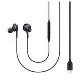 Samsung Original AKG Trådade Hörlurar med USB-C Kontakt Svart