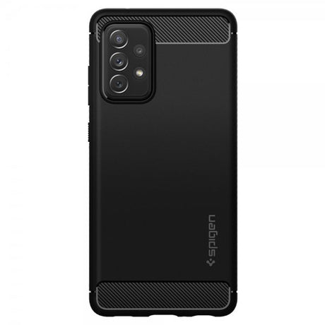 Spigen Samsung Galaxy A72 Skal Rugged Armor Matte Black