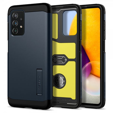 Spigen Samsung Galaxy A72 Skal Tough Armor Metal Slate