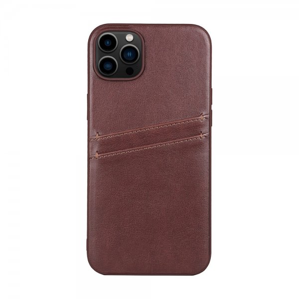 Buffalo iPhone 14 Plus Skal Backcover with Card Slots Brun