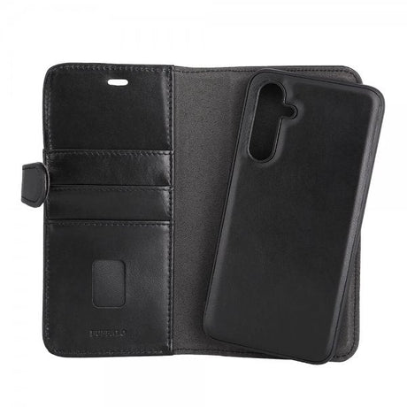 Buffalo Samsung Galaxy A55 Fodral 2-in-1 Detachable Wallet Svart