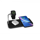 Zens Dual+Watch Aluminium Wireless Charger Svart
