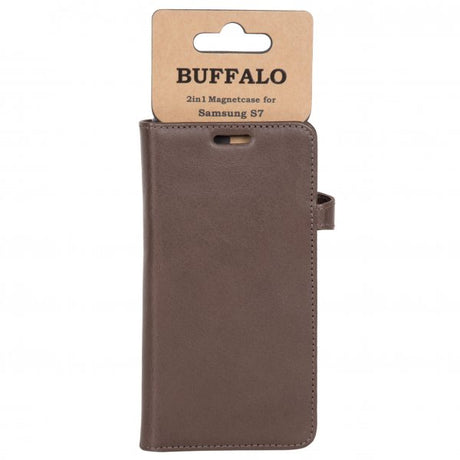 Buffalo Samsung Galaxy S7 Fodral 2in1 Magnet Case Brun