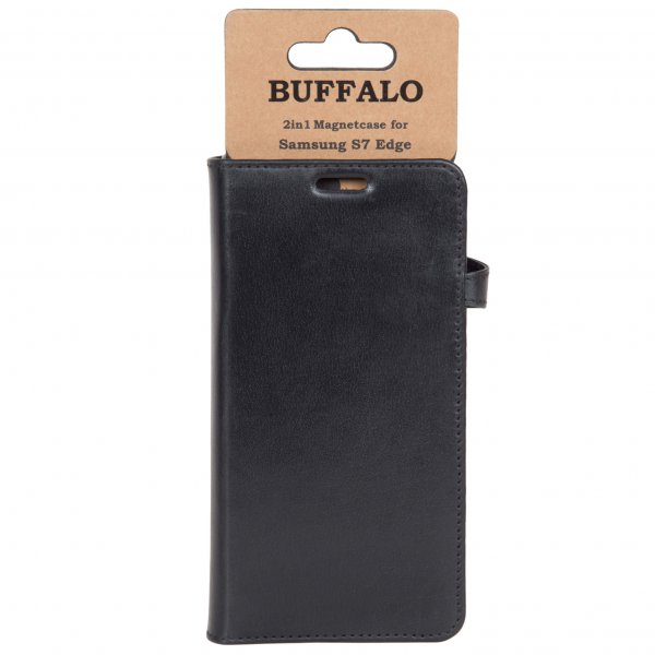 Buffalo Samsung Galaxy S7 Edge Fodral 2in1 Magnet Case Svart