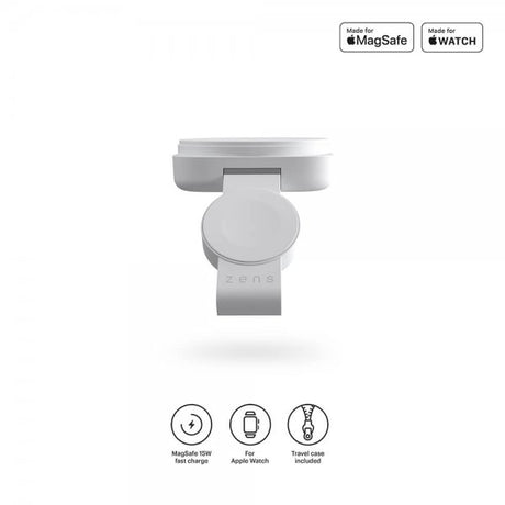 Zens 2-in-1 MagSafe + Watch travel charger