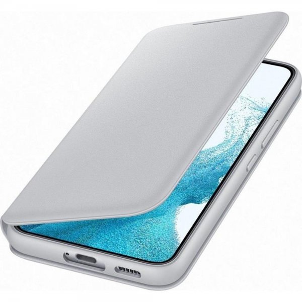 Samsung Original Galaxy S22 Plus Fodral Smart LED View Cover Light Gray