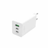 Fixed Laddare GaN Travel Charger USB-A & 2xUSB-C 65W