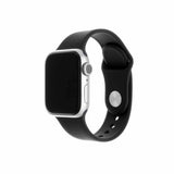 Fixed Apple Watch 44/45/46mm/Apple Watch Ultra Armband Silicone Strap Svart