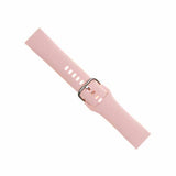 Fixed Samsung Galaxy Watch 20mm Armband Silicone Strap Rosa