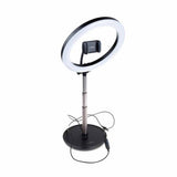 Fixed LED Ring Lite Desktop Stand Phone